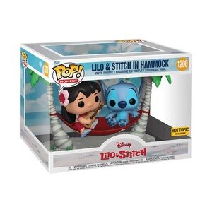 Funko Lilo & Stitch Moment Figure - Blue Stitch with Red Hammock